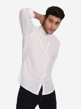 Men Tich Button Slim Fit Casual Shirt